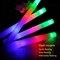 32 PCS Foam Glow Sticks Bulk,3 Modes Flashing LED Light Sticks Glow in The Dark Party Supplies Light Up Toys for Parties Wedding Birthday Concert Christmas Halloween